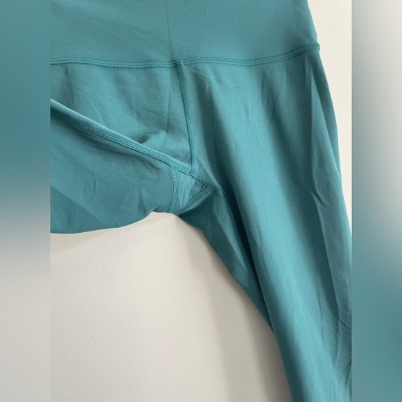 🍋Lululemon Wunder Train High-Rise Tight 27.5” Storm Teal - Picture 6 of 12